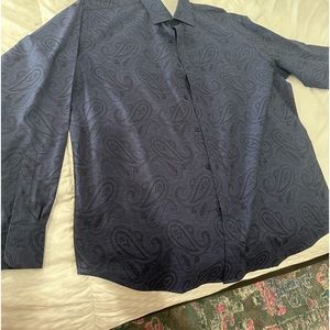 Bugatchi Mens Large Shirt